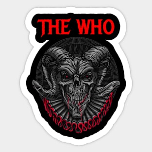 THE WHO BAND Sticker